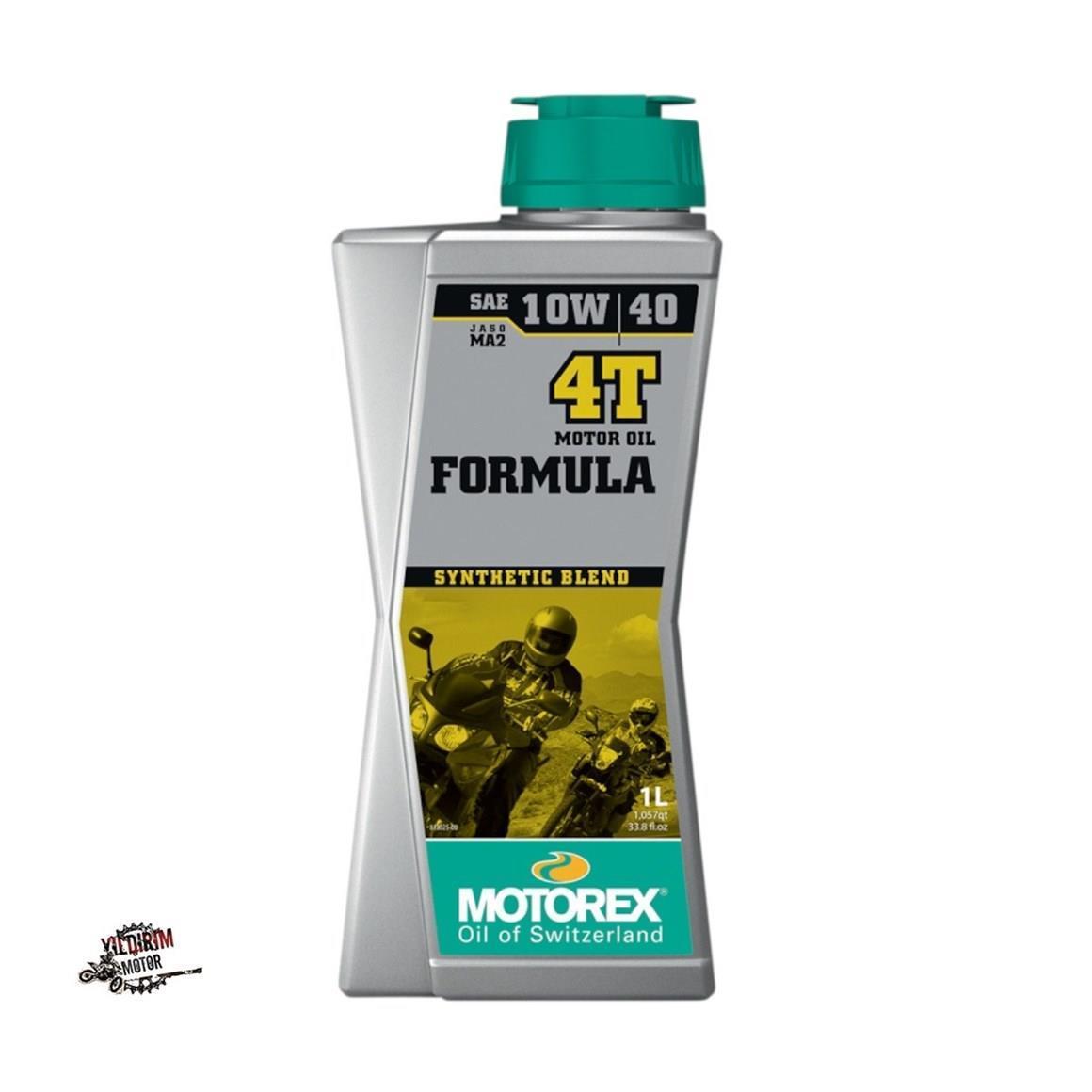 MOTOREX FORMULA 4T SAE 10W40 JASO MA2