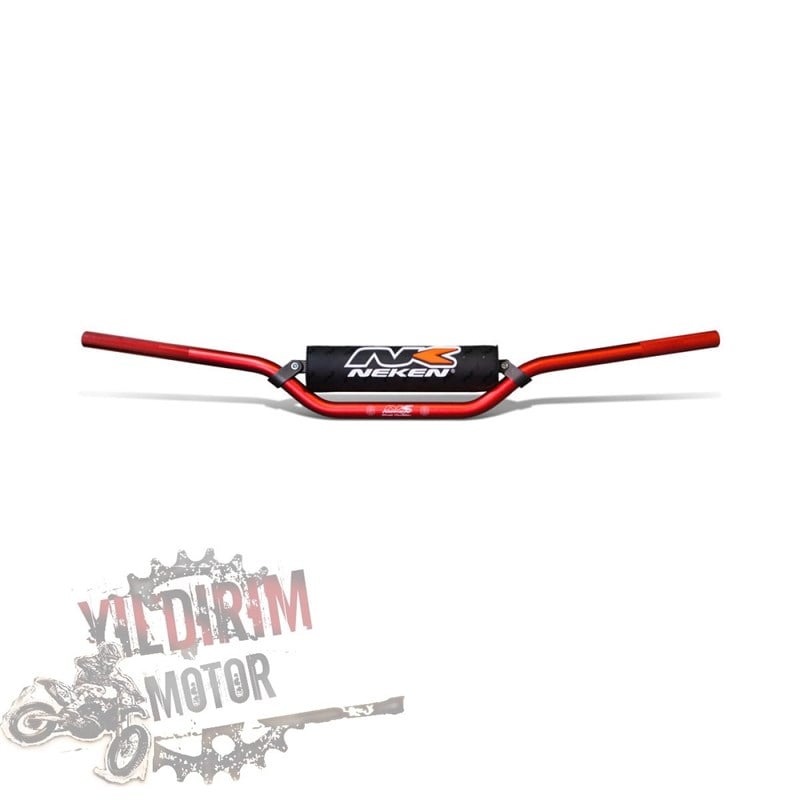NEKEN 22mm Enduro Motocross Gidon Kırmızı