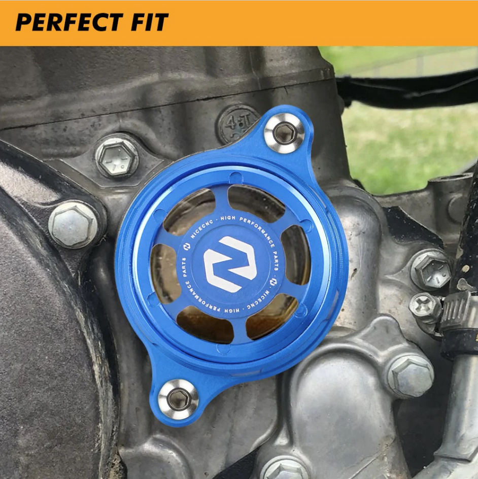 NICECNC YAMAHA YZ250/450 YAĞ FİLTRE KAPAĞI 14-24