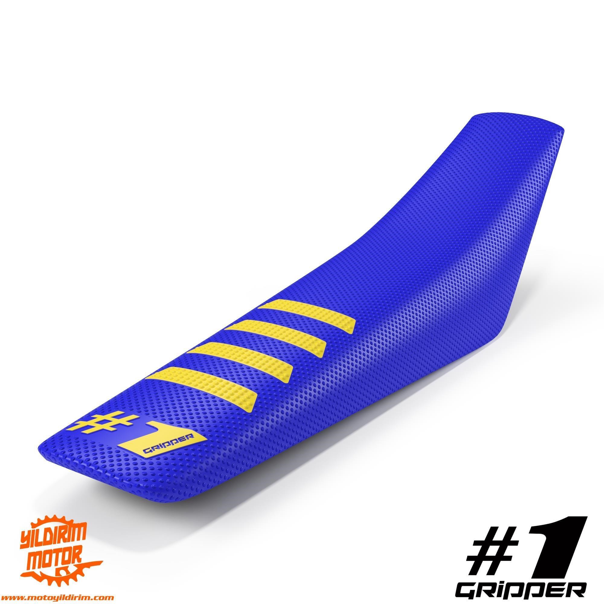 ONEGRIPPER RIBBED SELE KILIFI MAVİ SARI