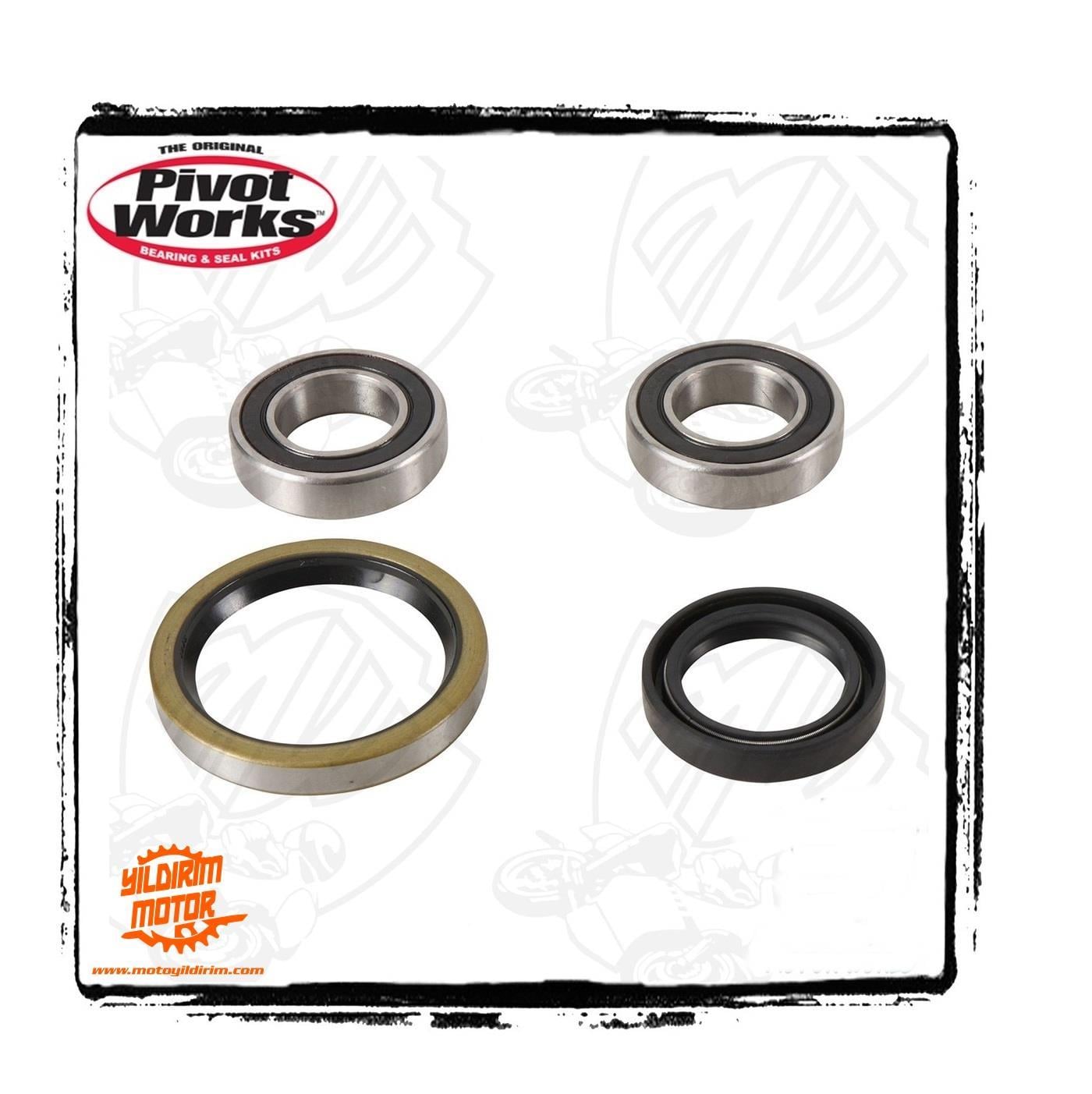 PIVOT WORKS 00-02 KTM 640 EXC MODELLER ÖN TEKER BİLYA KEÇE SETİ 