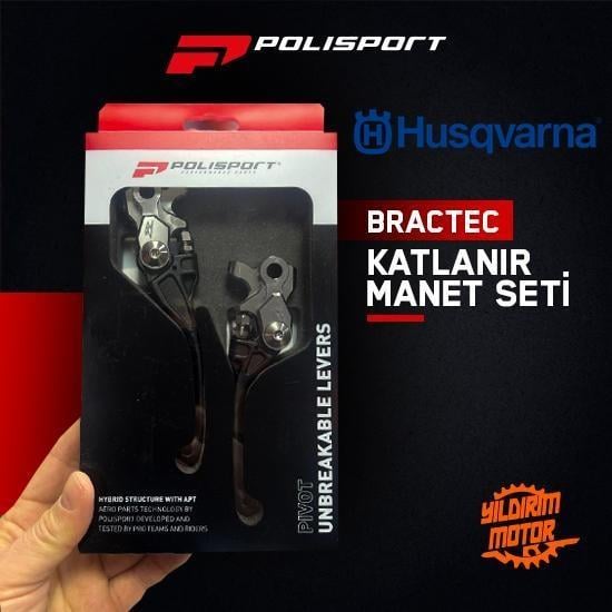 POLİSPORT HUSQVARNA TE/FE BRACTEC KATLANIR MANET TAKIMI 20-25