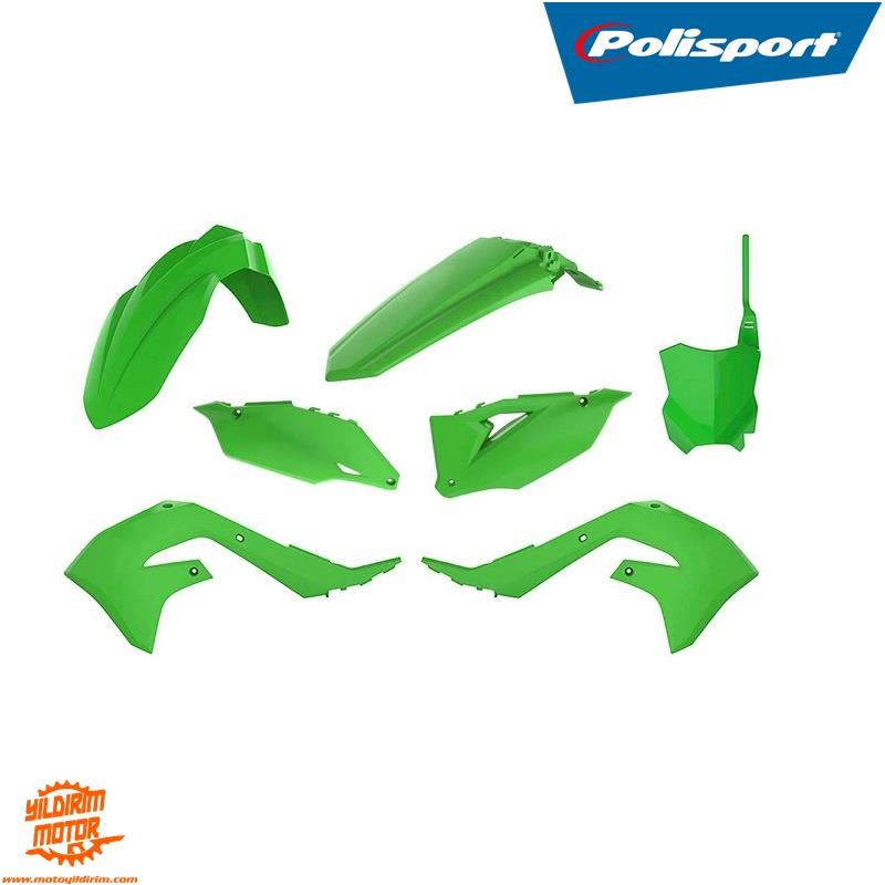 POLİSPORT KAWASAKİ KX250 F PLASTİK GRENAJ SET 21-23