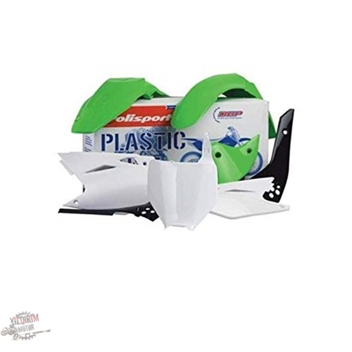 POLİSPORT KAWASAKİ KX250F Grenaj Plastik Set 2009