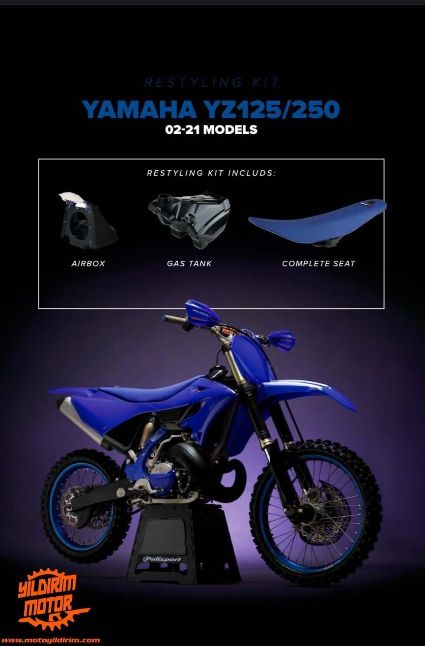 POLİSPORT YAMAHA YZ/YZ-F 125/250 PLASTİK DÖNÜŞÜM SETİ 02-21