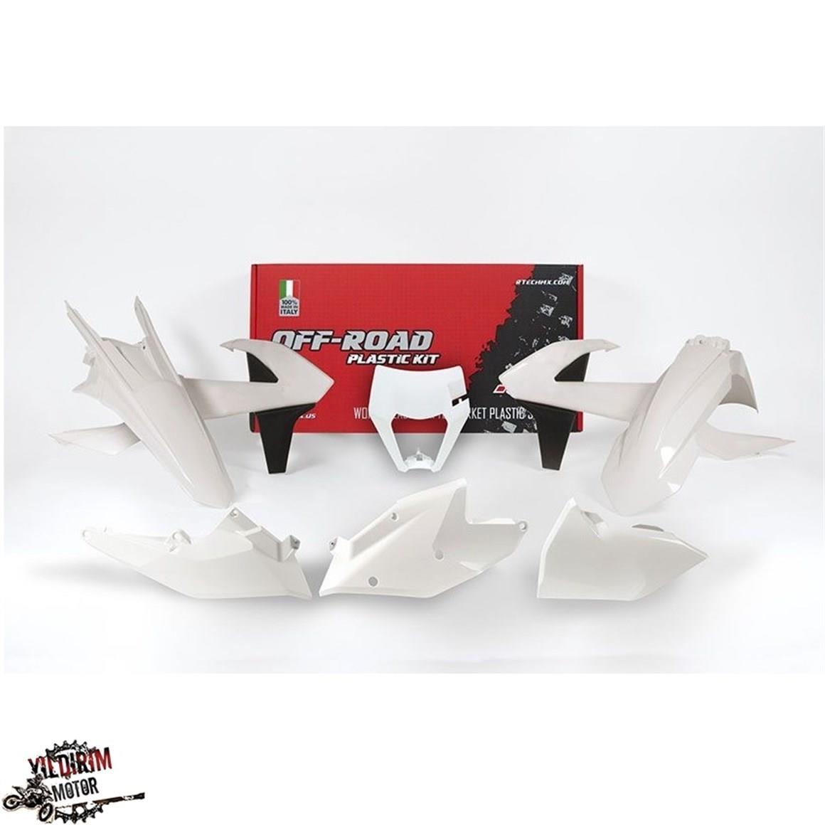 Rtech KTM EXC EXC-F Modeller Grenaj Plastik Set 17-19