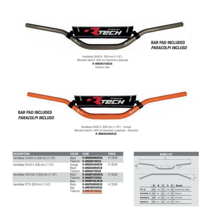 RTECH SUPERCROSS (HIGH) PIT P. 28MM GİDON TİTANYUM