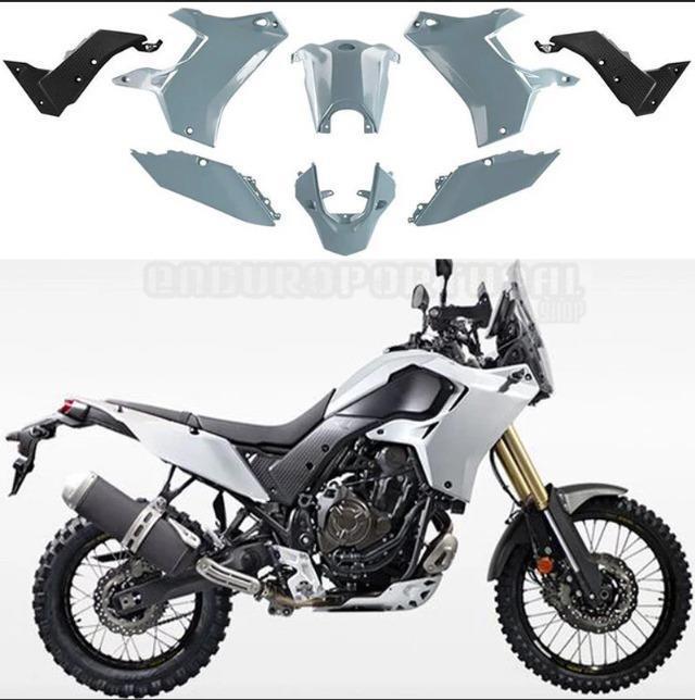 RTECH YAMAHA TENERE 700 PLASTİK GRENAJ SET 2019-2024
