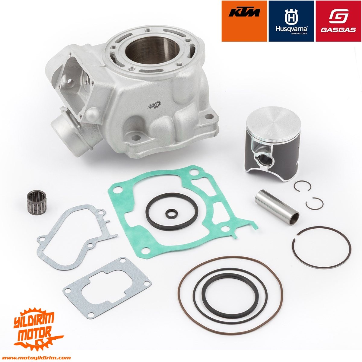 S3 HUSQVARNA TC 65 SİLİNDİR PİSTON SET 17-23