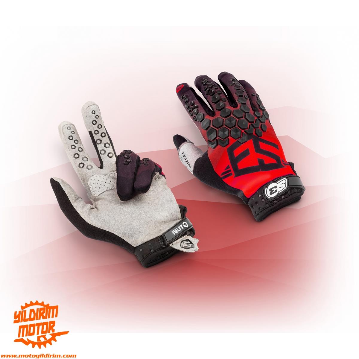 S3 NUTS ANGEL ELDİVEN KIRMIZI 