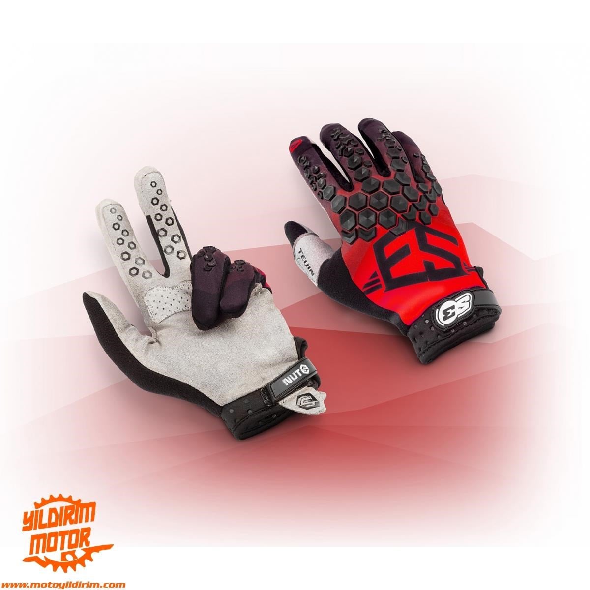 S3 NUTS ANGEL ELDİVEN KIRMIZI 