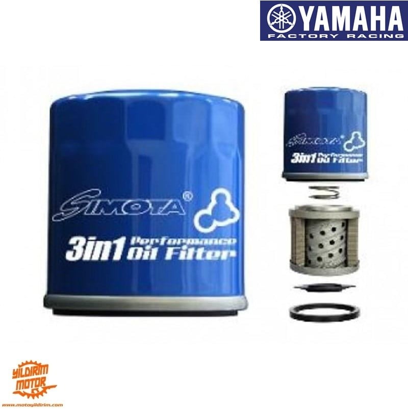SİMOTA  Yamaha  Modeller Performans Atom Yağ Filtresi