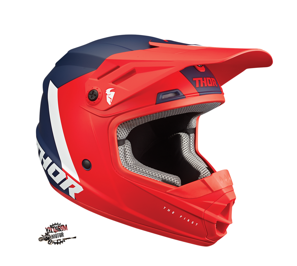THOR SECTOR CHEV KIRMIZI ÇOCUK KASK 