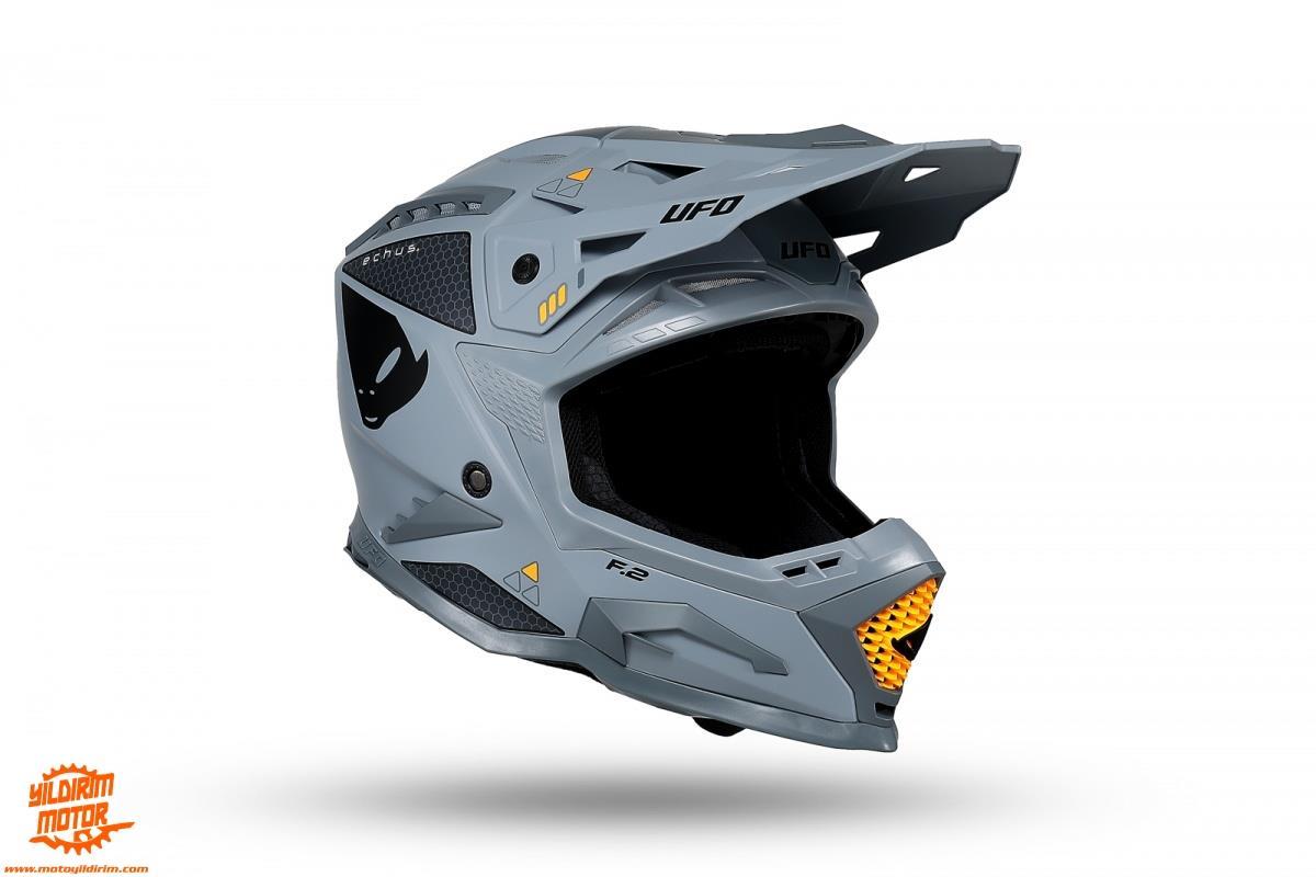 UFO ECHUS KASK GRİ 