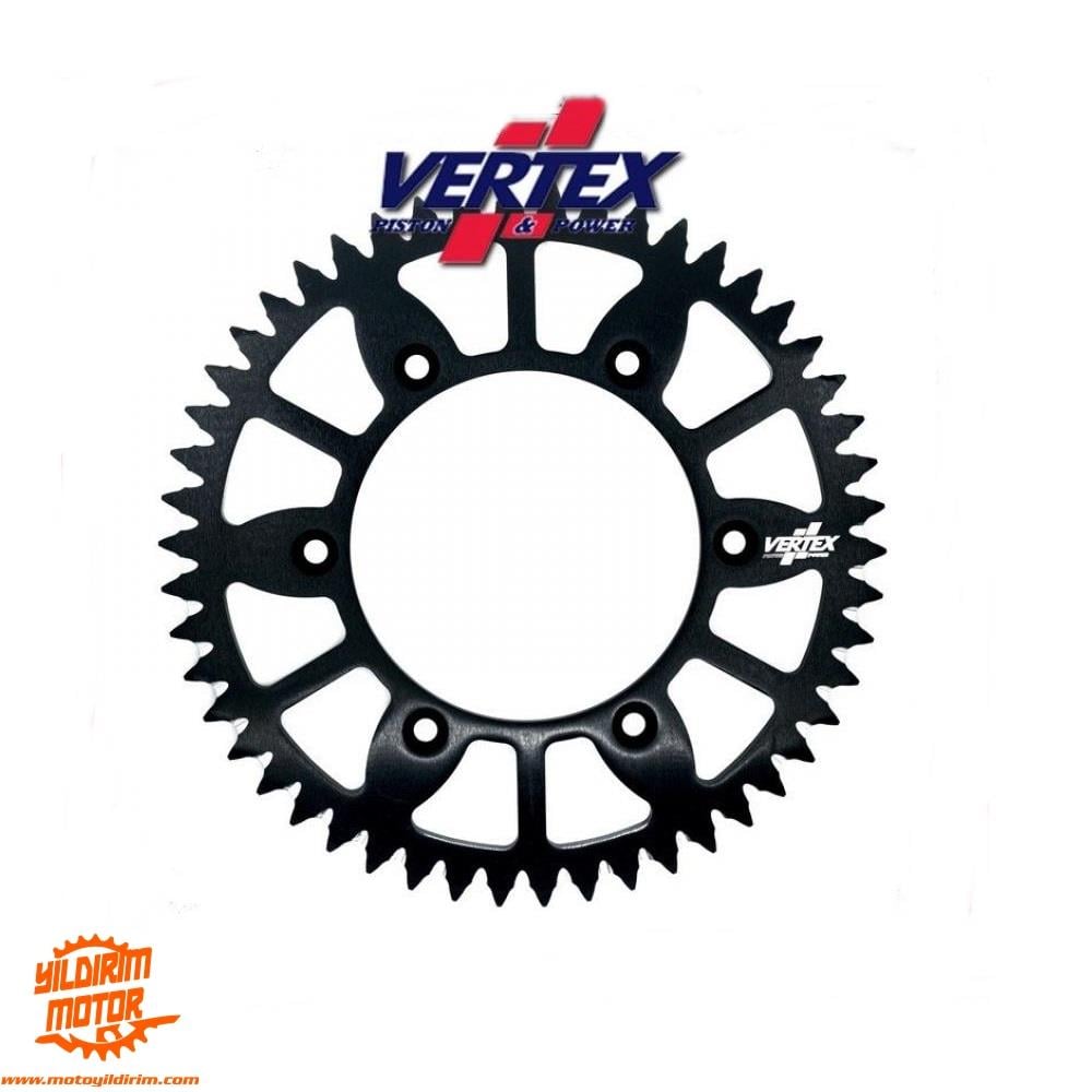 VERTEX ALUMİNYUM ARKA DİŞLİ SİYAH