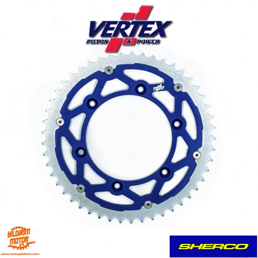 VERTEX SHERCO MODELLER ÜÇ ALAŞIM ARKA DİŞLİ 