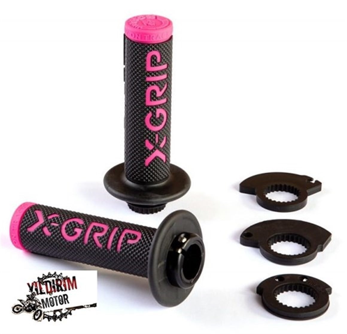 X-GRİP BRAAAAP SLİKON ELCİK SİYAH PEMBE