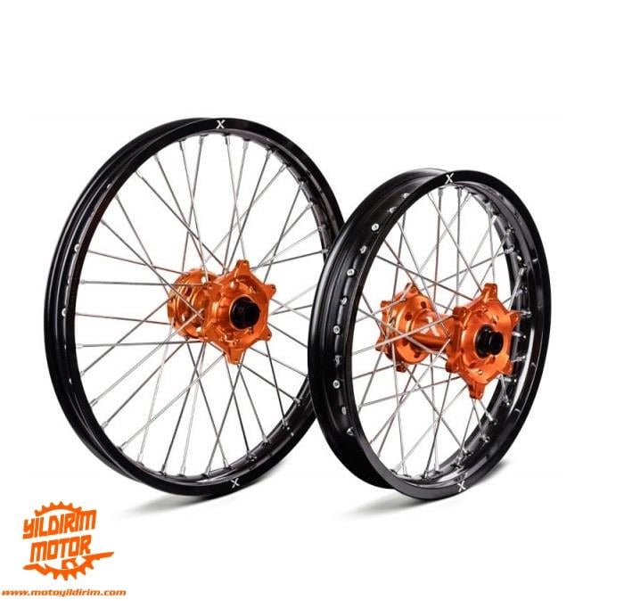 X-GRİP KTM HUSQ BETA JANT SETİ  21X1.6- 19X 2.15 