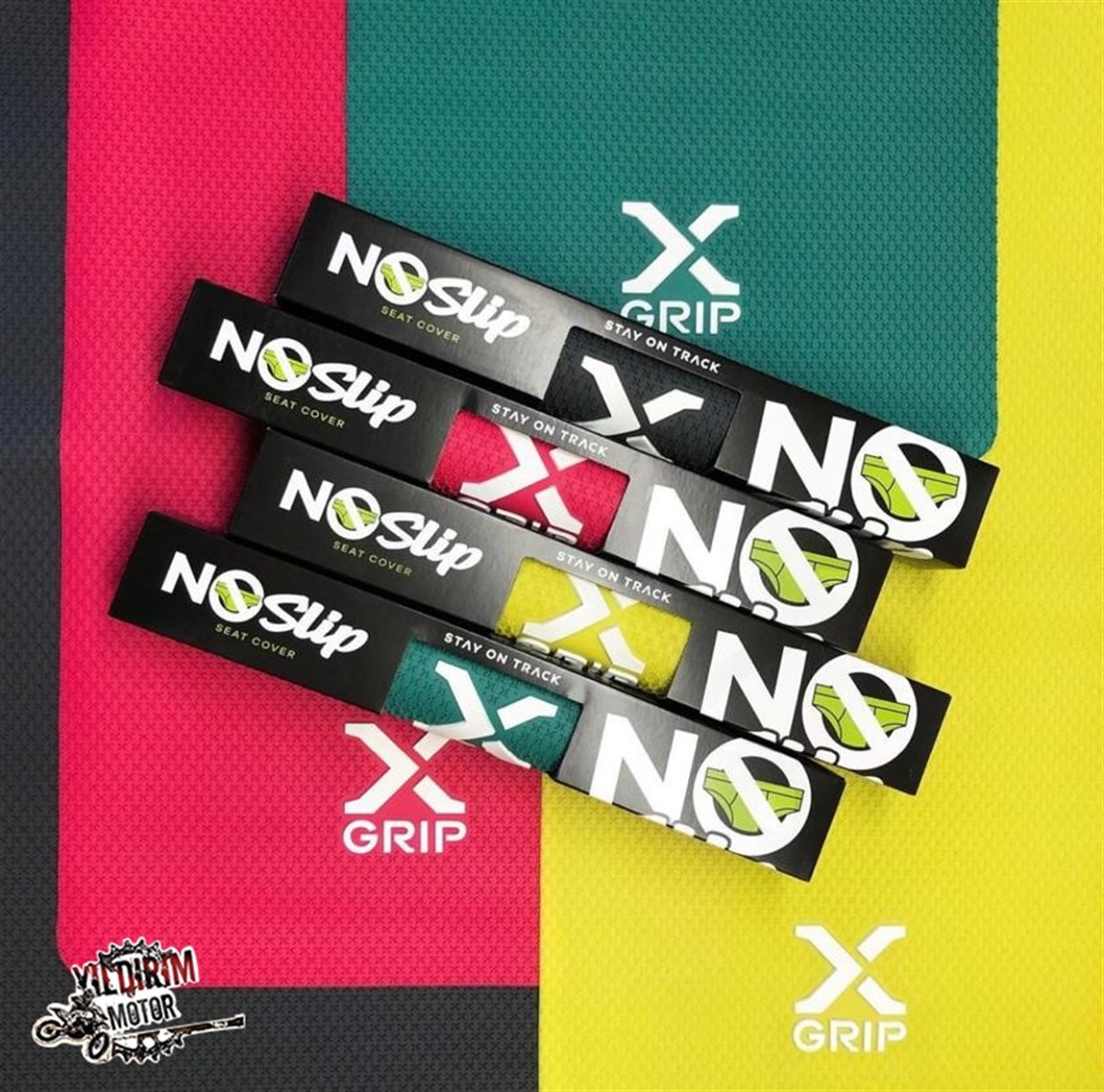 X-GRİP NO SLİP SELE KILIFI PİNK