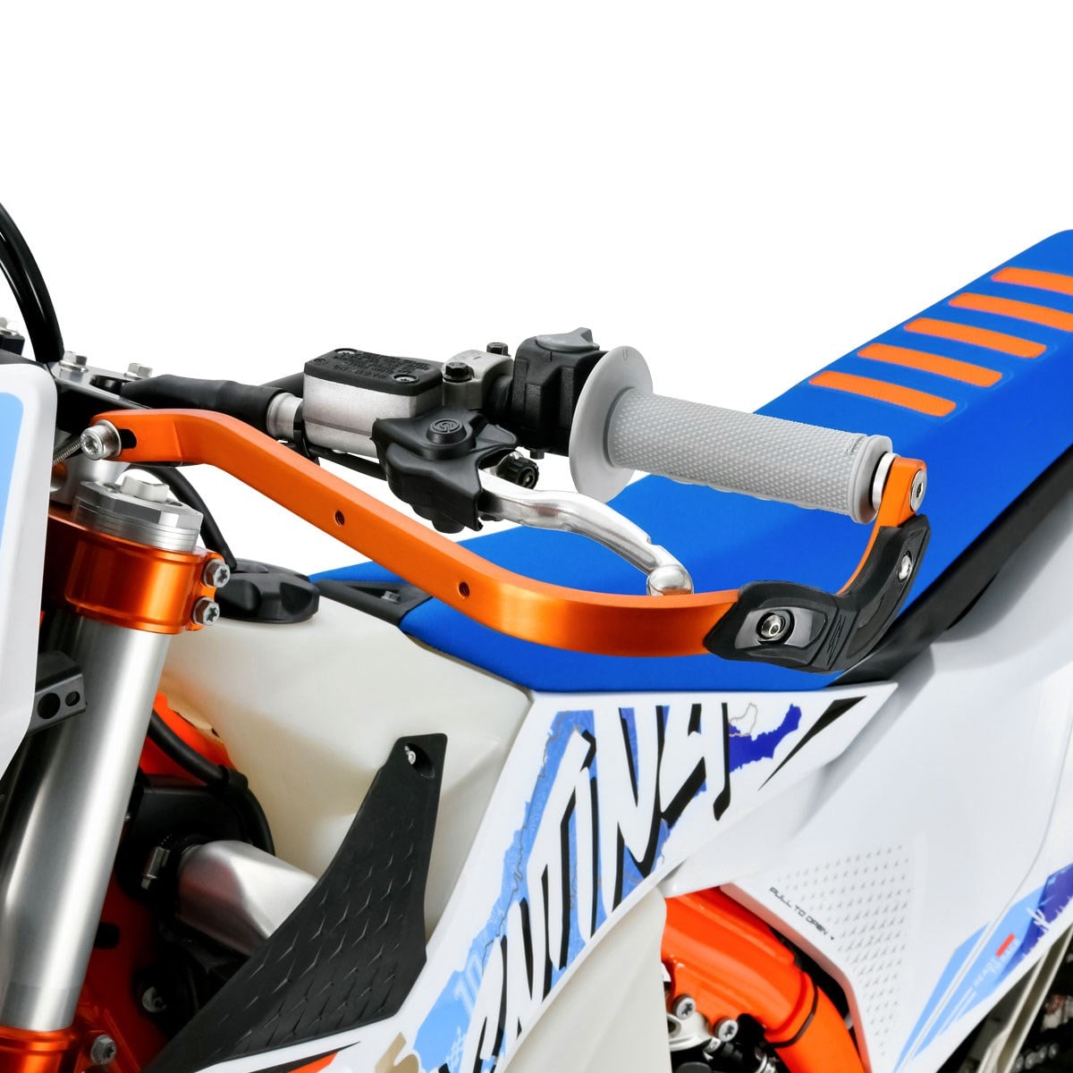 ZETA KTM HUSQ GASGAS ELCİK KORUMA DEMİRİ TURUNCU