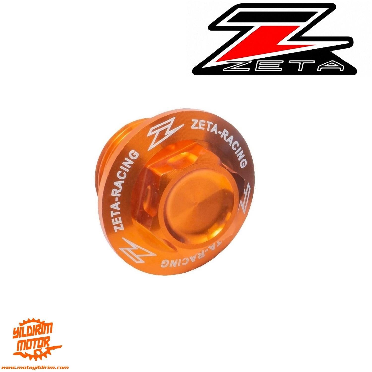 ZETA KTM HUSQ GASGAS ÖN TEKER SOMUNU 20X19 P1.5 H21 TURUNCU
