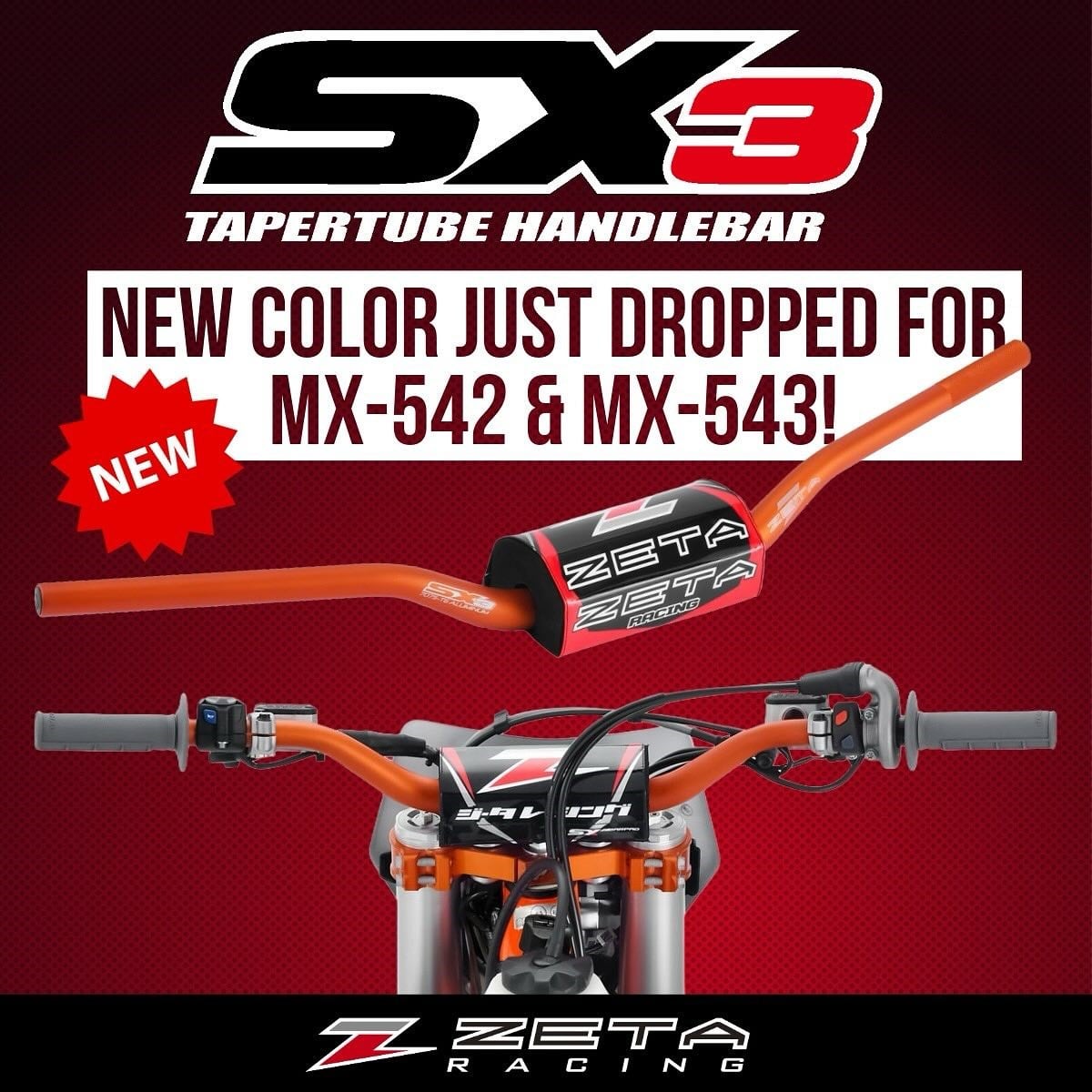 ZETA SX-3 MX-543 GİDON TURUNCU 