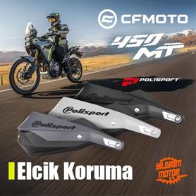 POLİSPORT 24-25 CF MOTO 450MT ELCİK KORUMA  SİYAH