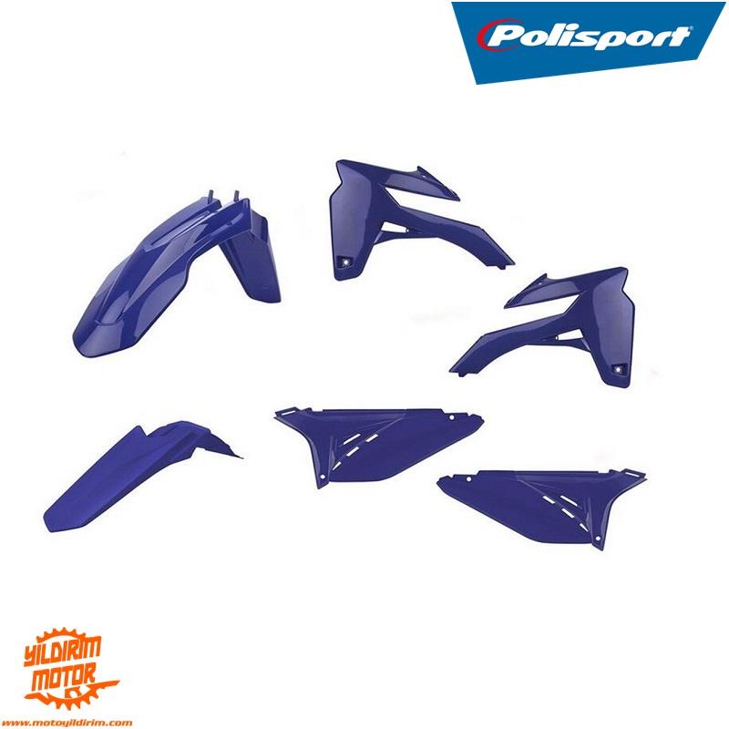 13-15 POLİSPORT .SHERCO SE-R/ SEF-R PLASTİK GRENAJ SETİ MAVİ