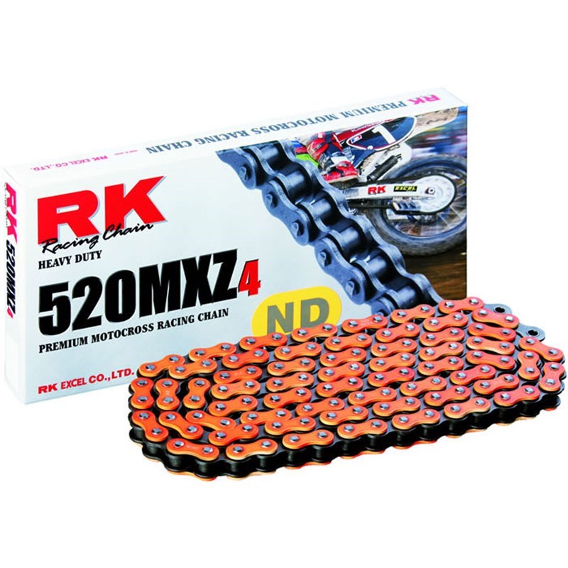 RK RENKLİ ZİNCİR RR 520 MXU 120L TURUNCU