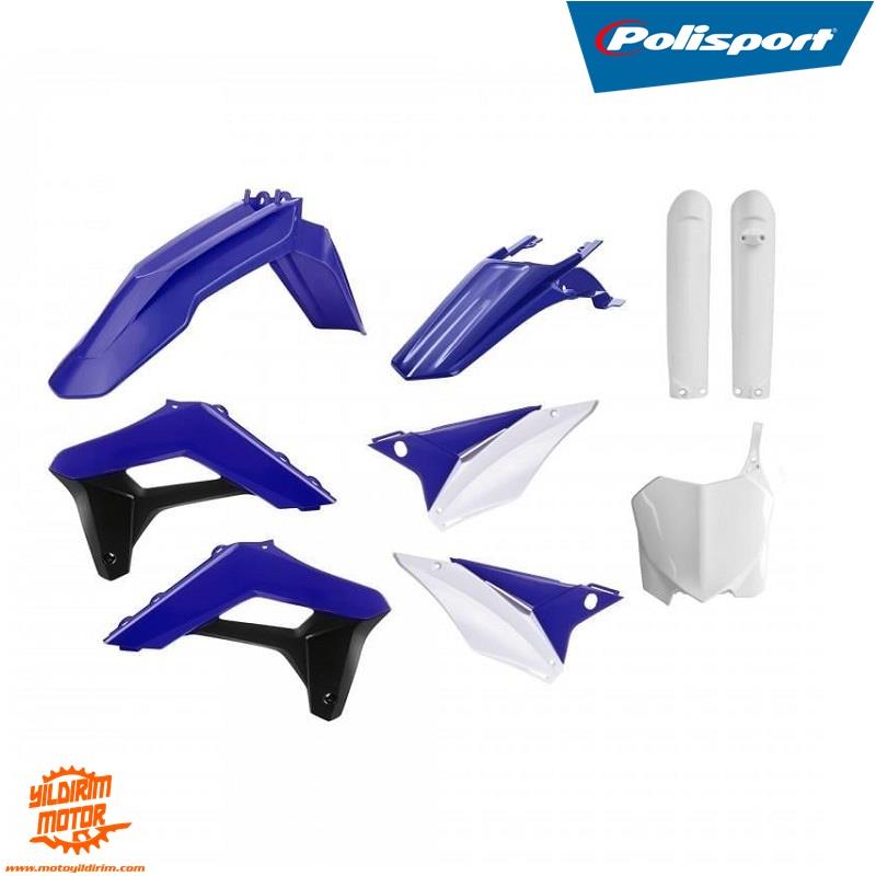19-21 POLİSPORT SHERCO SE-R SEF-R GRENAJ SETİ MAVİ BEYAZ SİYAH
