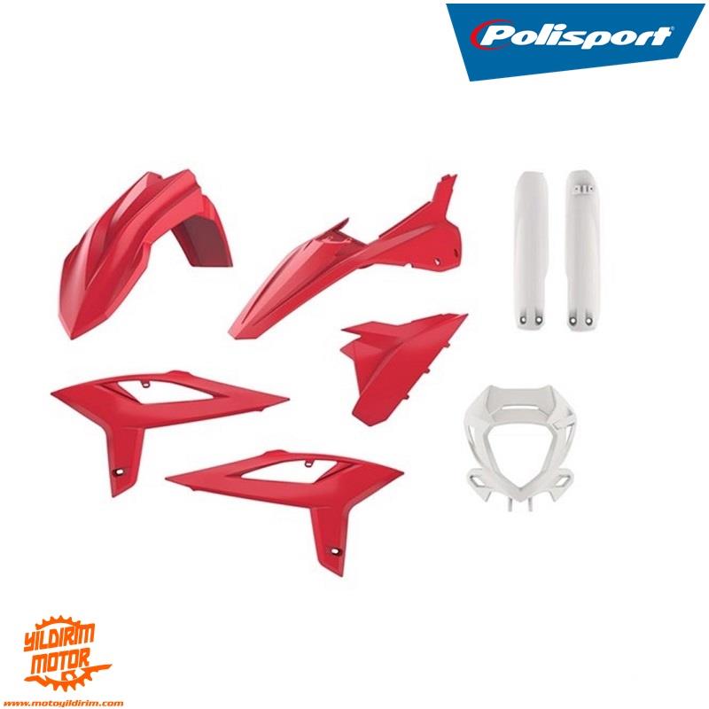 20-22 POLİSPORT BETA RR PLASTİK GRENAJ SETİ KIRMIZI BEYAZ