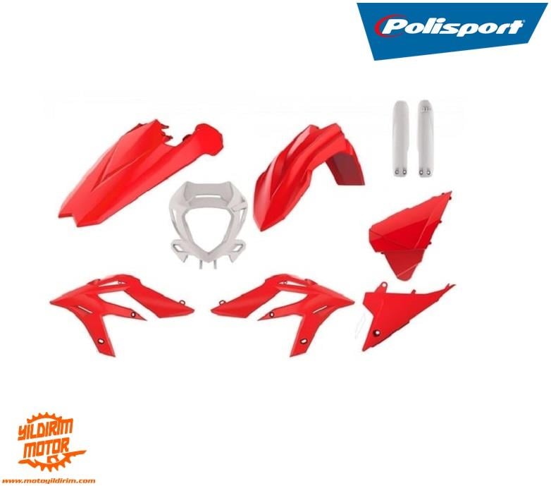 20-22 POLİSPORT BETA X-TRAİNER PLASTİK GRENAJ SETİ KIRMIZI BEYAZ