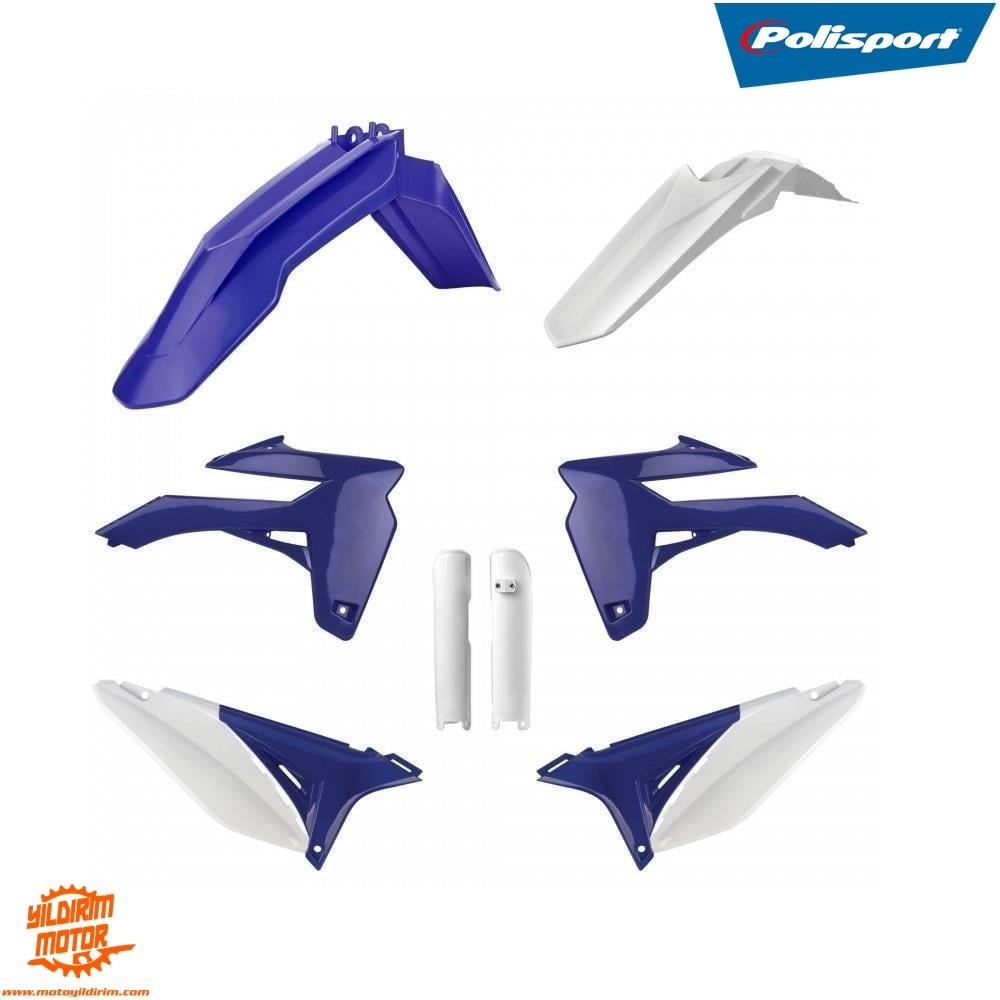 2016 POLİSPORT SHERCO SE-R / SEF-R PLASTİK GRENAJ SETİ MAVİ BEYAZ
