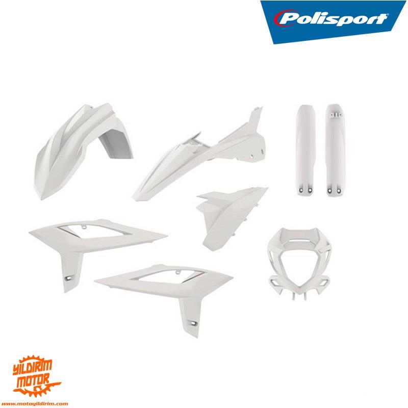 2020 POLİSPORT BETA RR 2T/4T PLASTİK GRENAJ SETİ BEYAZ