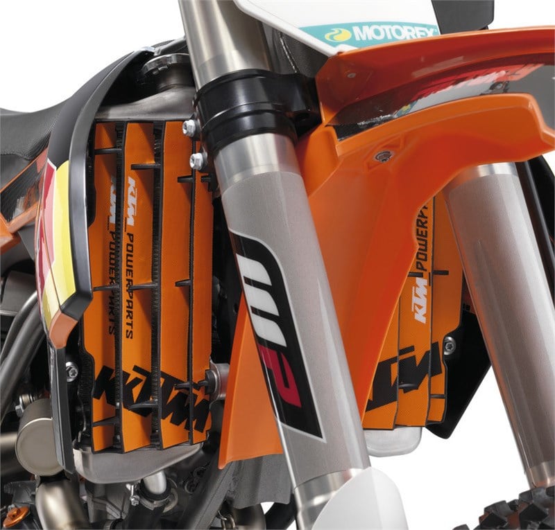 KTM Modeller Radyatör Koruma Plastikleri Sticker Seti