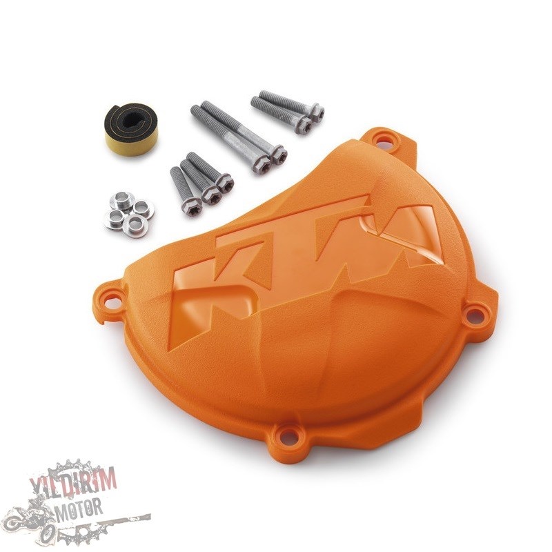KTM 350 EXC-F Modeller Debriyaj Kapak Koruma Turuncu