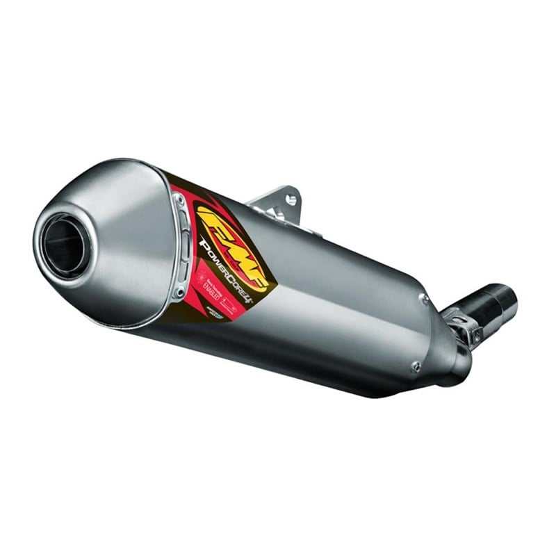 FMF HONDA CRF 250L POWERCORE 4 HEX SLIP-ON MUFFLER ALUMINUM Egzoz