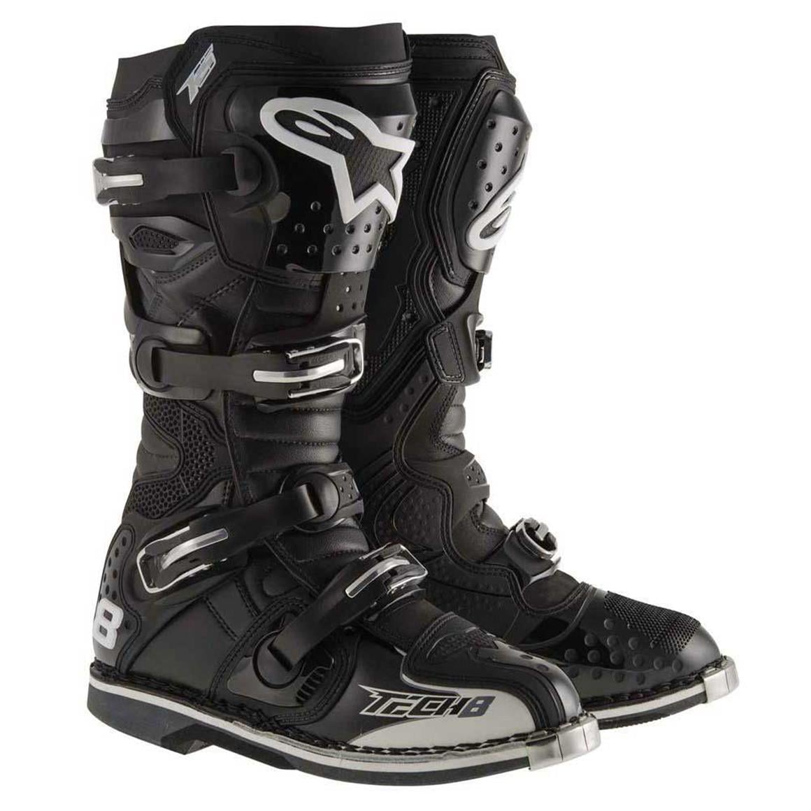 ALPINESTARS TECH8 43 NUMARA SİYAH BOT