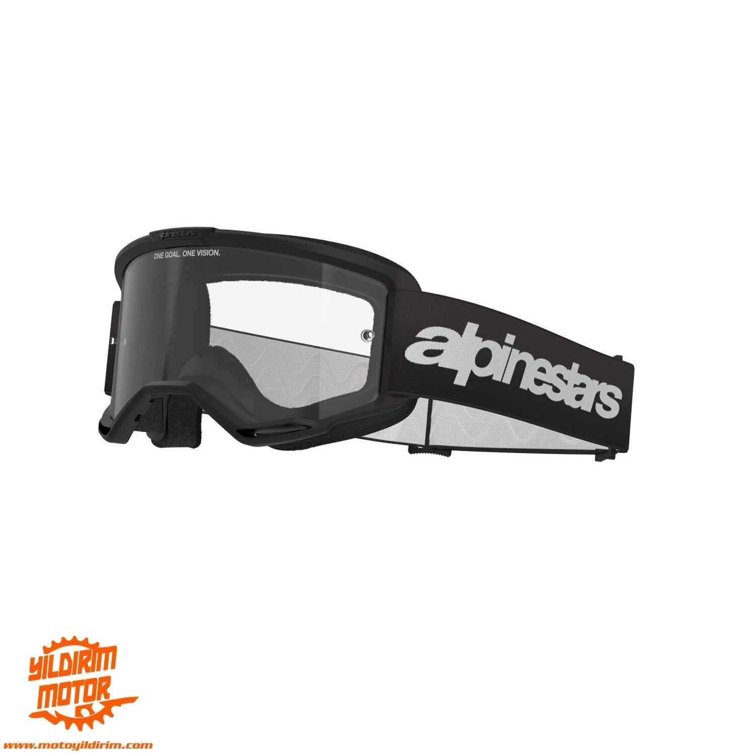ALPİNESTARS VISION 3 WORDMARK GÖZLÜK MAVİ