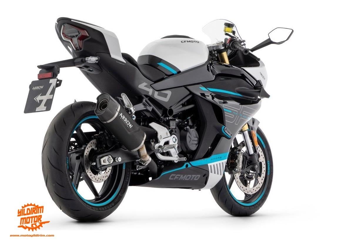 ARROW CF MOTO 450 NX/SR ALİMİNYUM SİYAH EGZOZ 2023