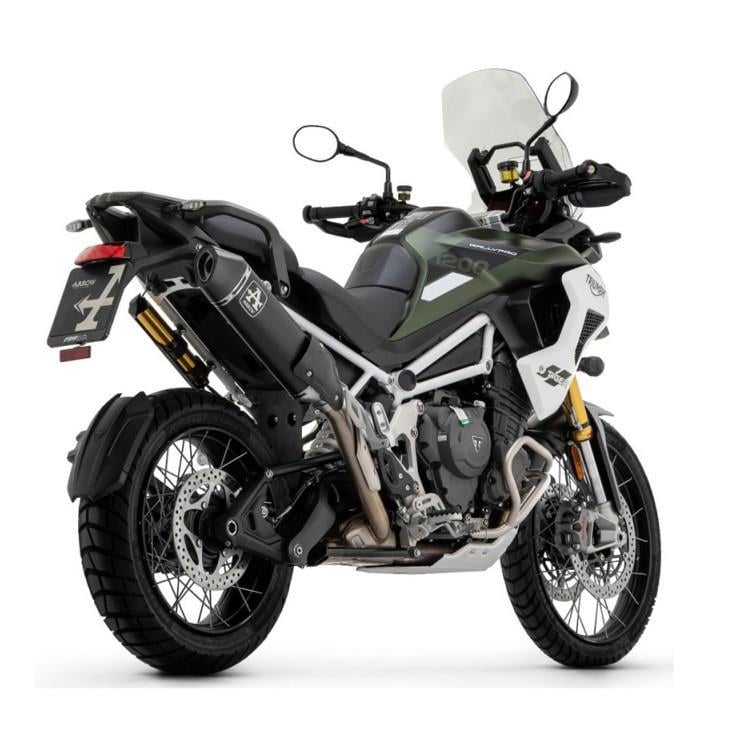 ARROW TRIUMPH TİGER 1200 ALİMİNYUM SİYAH EGZOZ 22-24