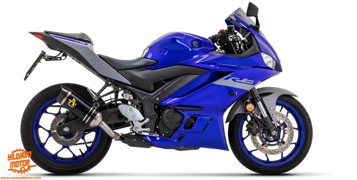ARROW YAMAHA R 25 ALİMİNYUM SİYAH EGZOZ 19-23