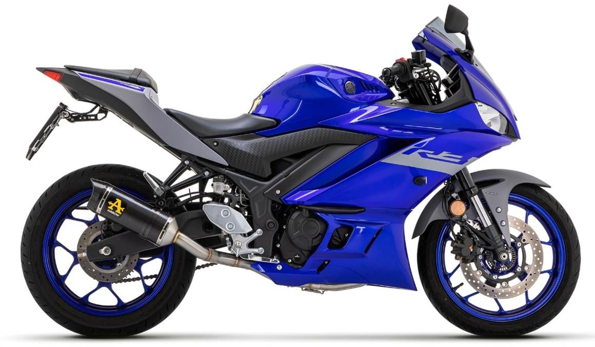 ARROW YAMAHA R25 KARBON F KAPAK TÜP 19-23