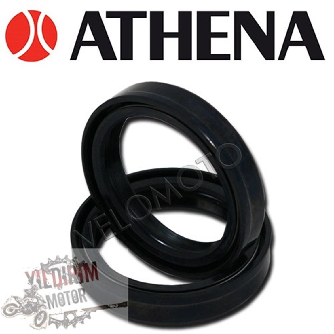 Athena 41x53x8/10,5 Ön Amortisör Yağ Keçe Seti