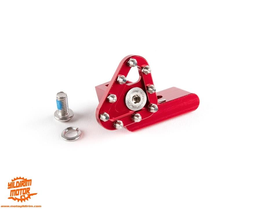 AWORKX ARKA FREN PEDAL UCU KIRMIZI