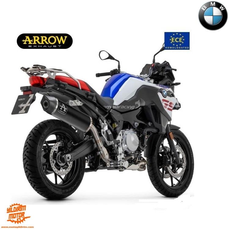 BMW F 850GS 21-22 ARROW EGZOZ SİYAH 
