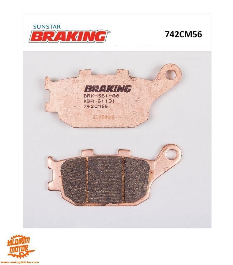 BRAKING HONDA AFRİCA TWİN ARKA FREN BALATASI 16-20