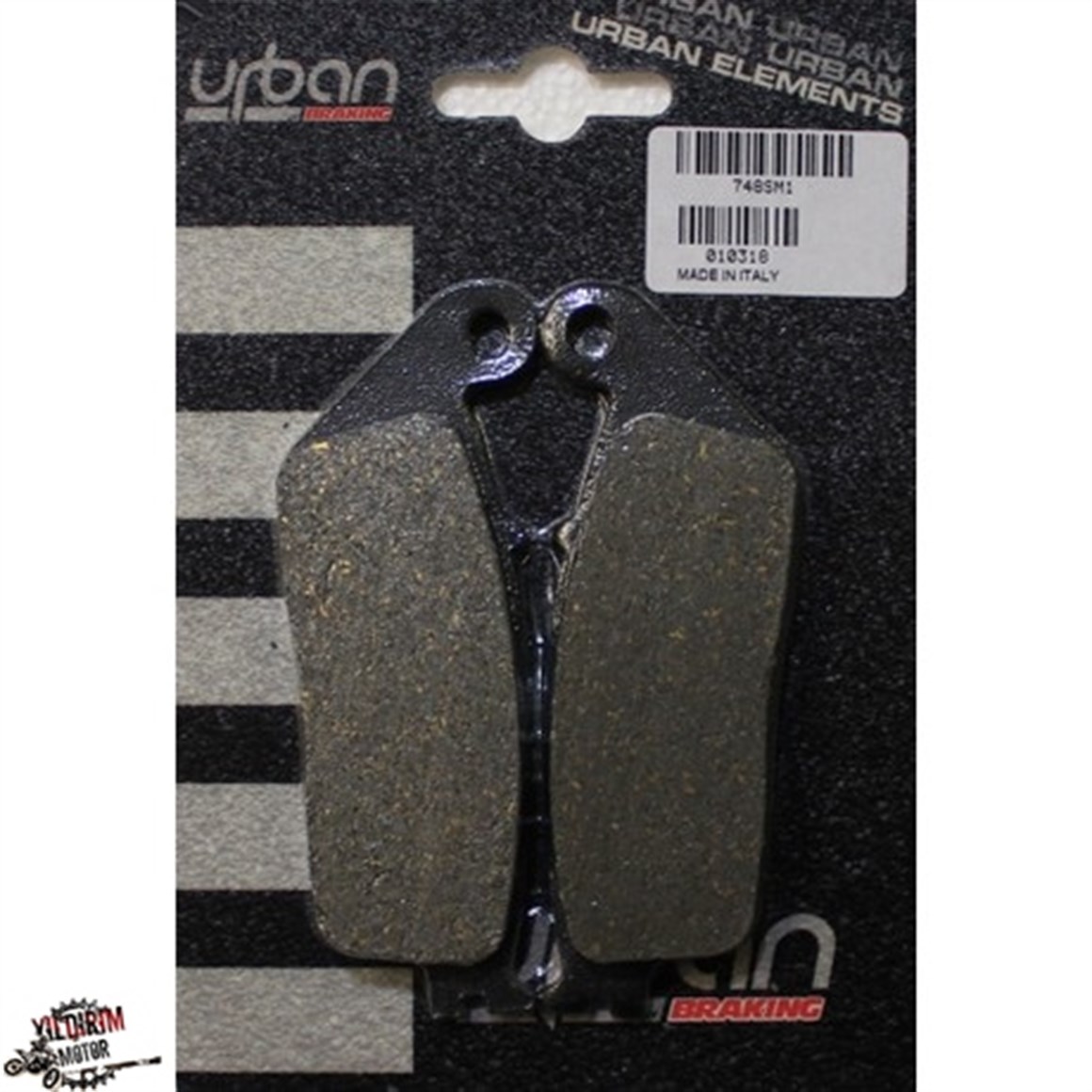 Braking Yamaha X-Max 400 Yarı Sinterli Ön Fren Balatası 13-19