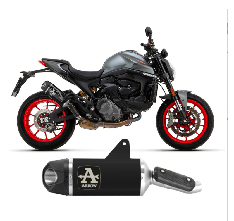 DUCATI MONSTER 937 21-22 ARROW EGZOZ 