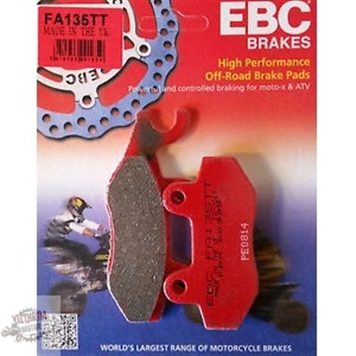 EBC FA135TT Organik Fren Balatası